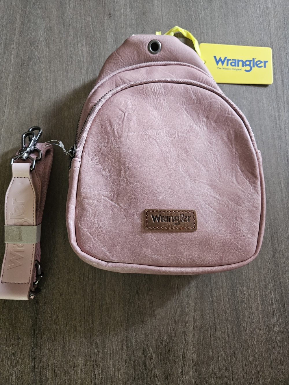 Wrangler Dusty Pink Sling Bag/ Crossbody/ Chest Bag-NWT